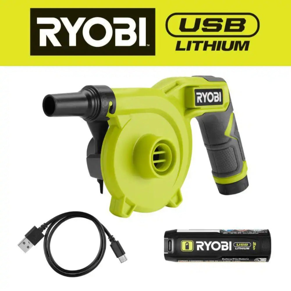 USB Lithium Cordless High Volume Inflator Kit With USB