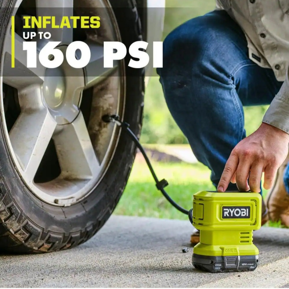 ONE + 18V Cordless High Pressure Inflator (tool Only)