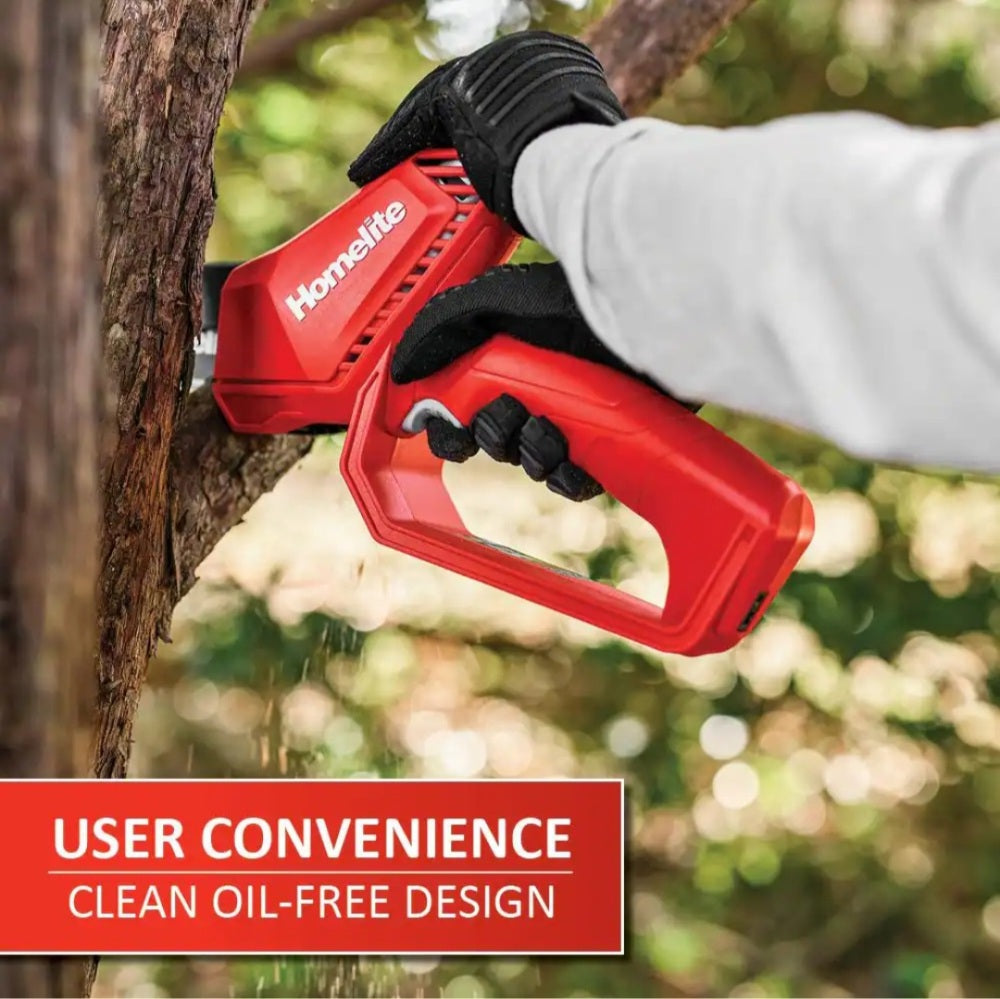 12V Lithium 6 in. Battery Pruning Mini ChainSaw