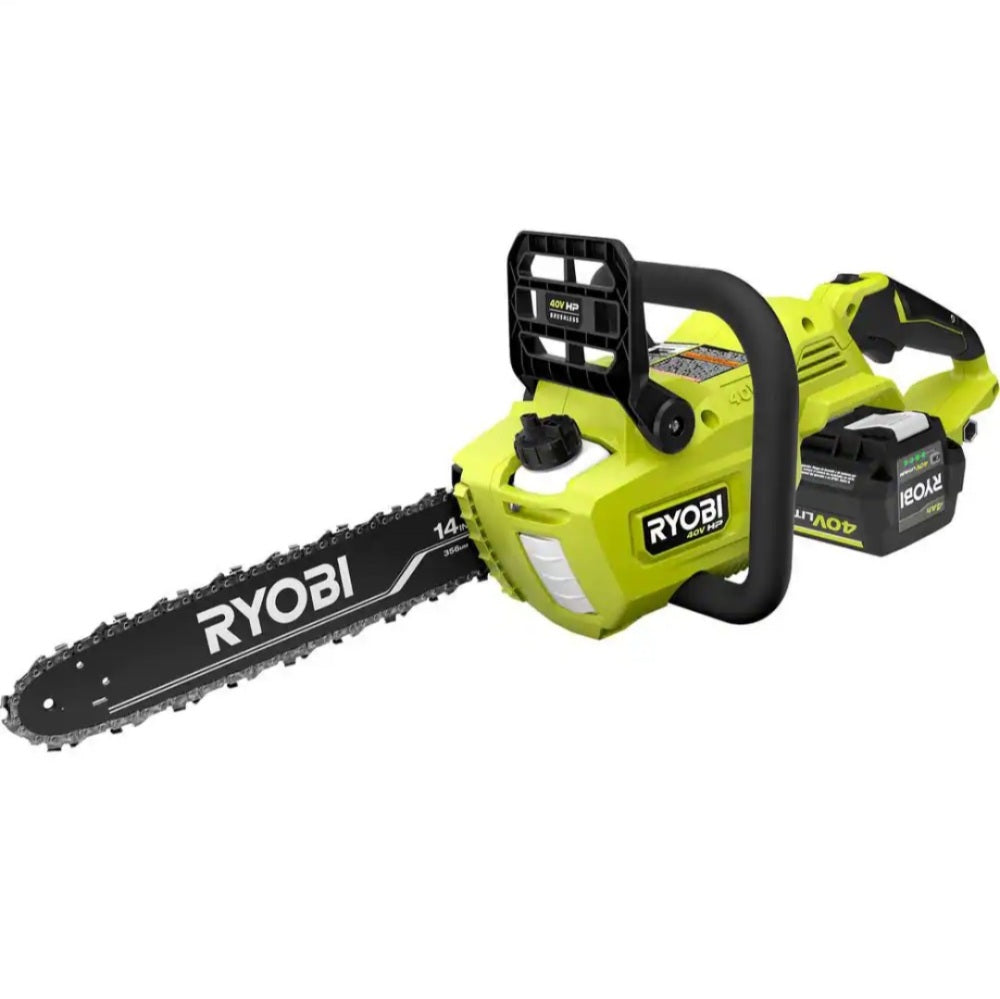 40V HP Brushless 14 in. Battery Chainsaw with 4.0 Ah Battery and Charger