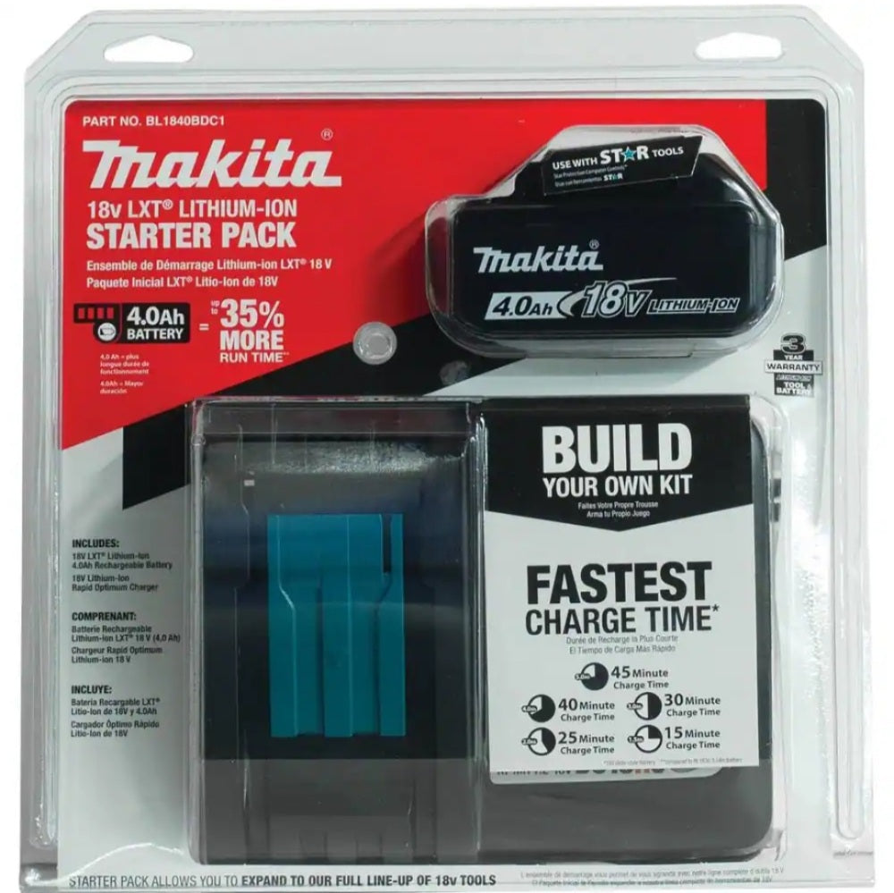 18V LXT Lithium-ion High Capacity Battery Pack 4.0Ah