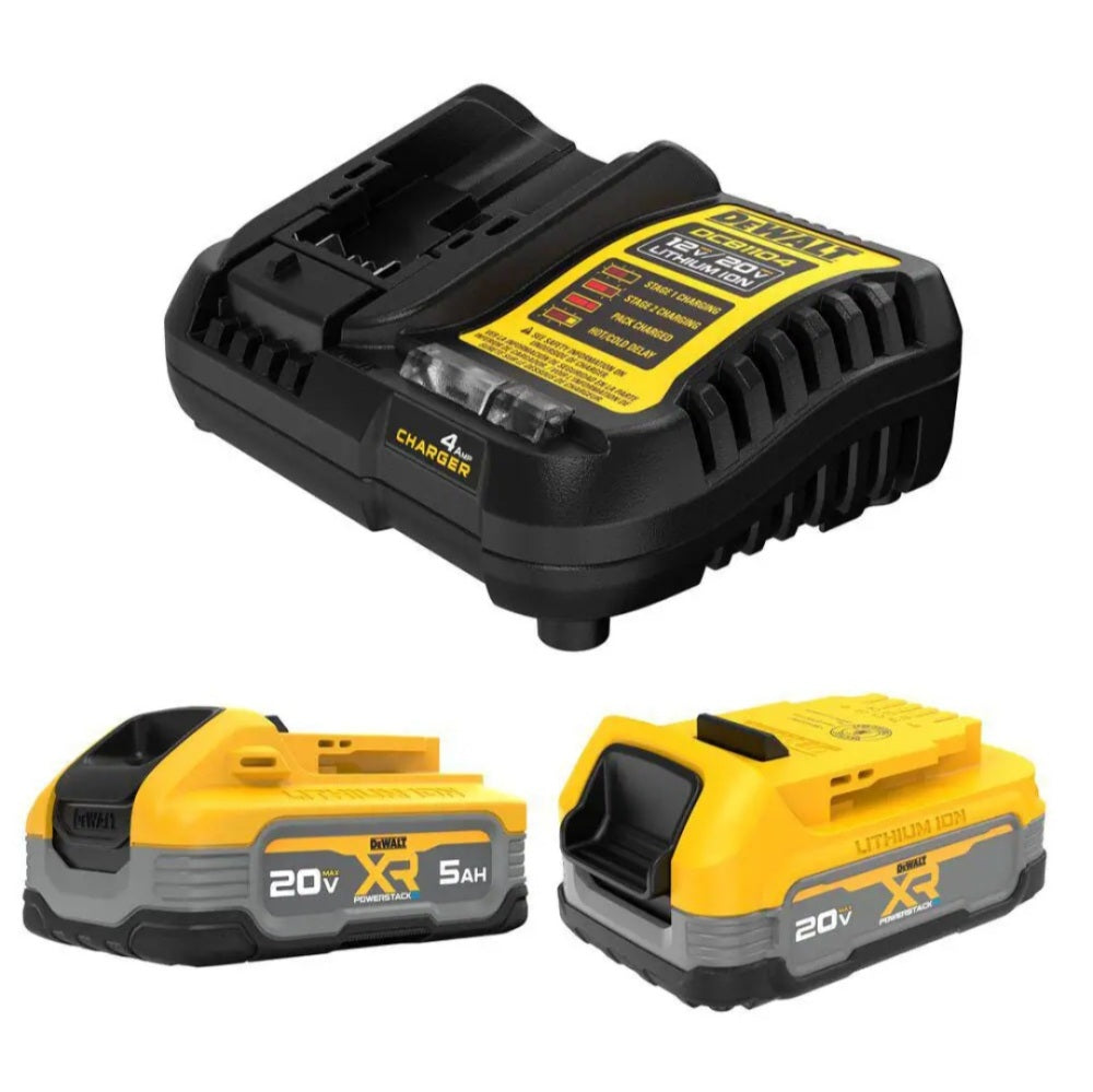 PowerStack 20-Volt Lithium-ion 5.0Ah and 1.7Ah Batteries