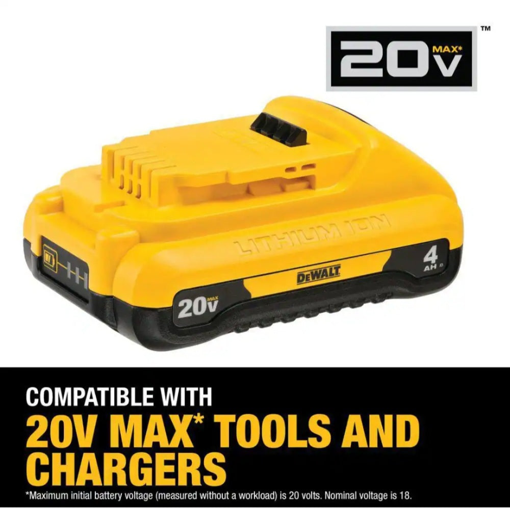 20V Max Lithium-ion 6.0Ah And 4.0Ah Battery And Charger