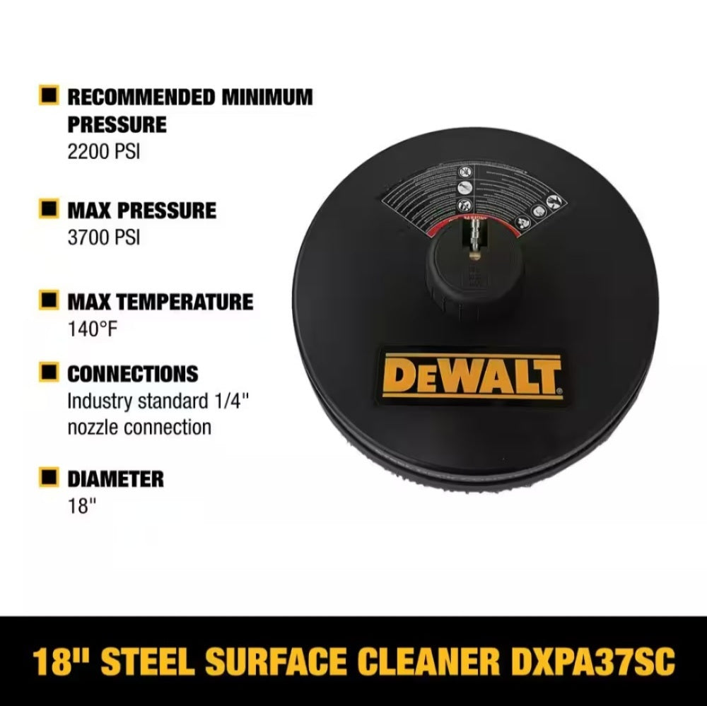 Universal 18 in. Surface Cleaner For Cold Water Pressure