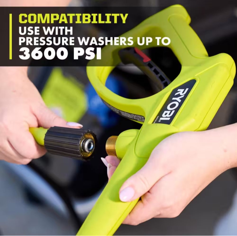 1/4in. X 50ft.3600 PSI Flexible Pressure Washer Hose