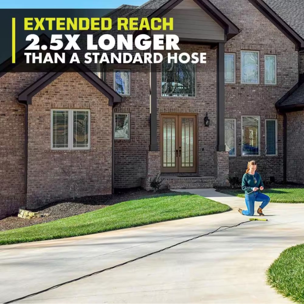 1/4in. X 50ft.3600 PSI Flexible Pressure Washer Hose