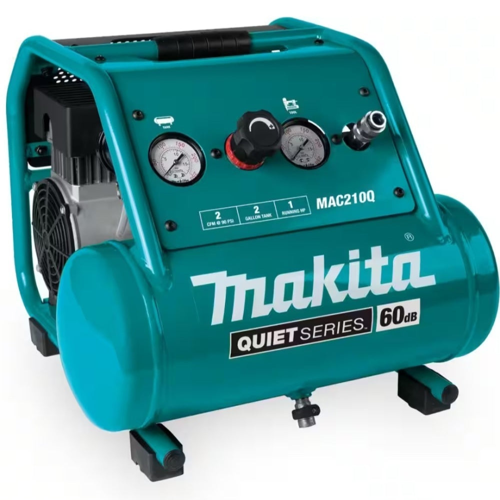 Quiet Series 1 HP, 2 Gallon, OIl-Free, Electric Air Compressor