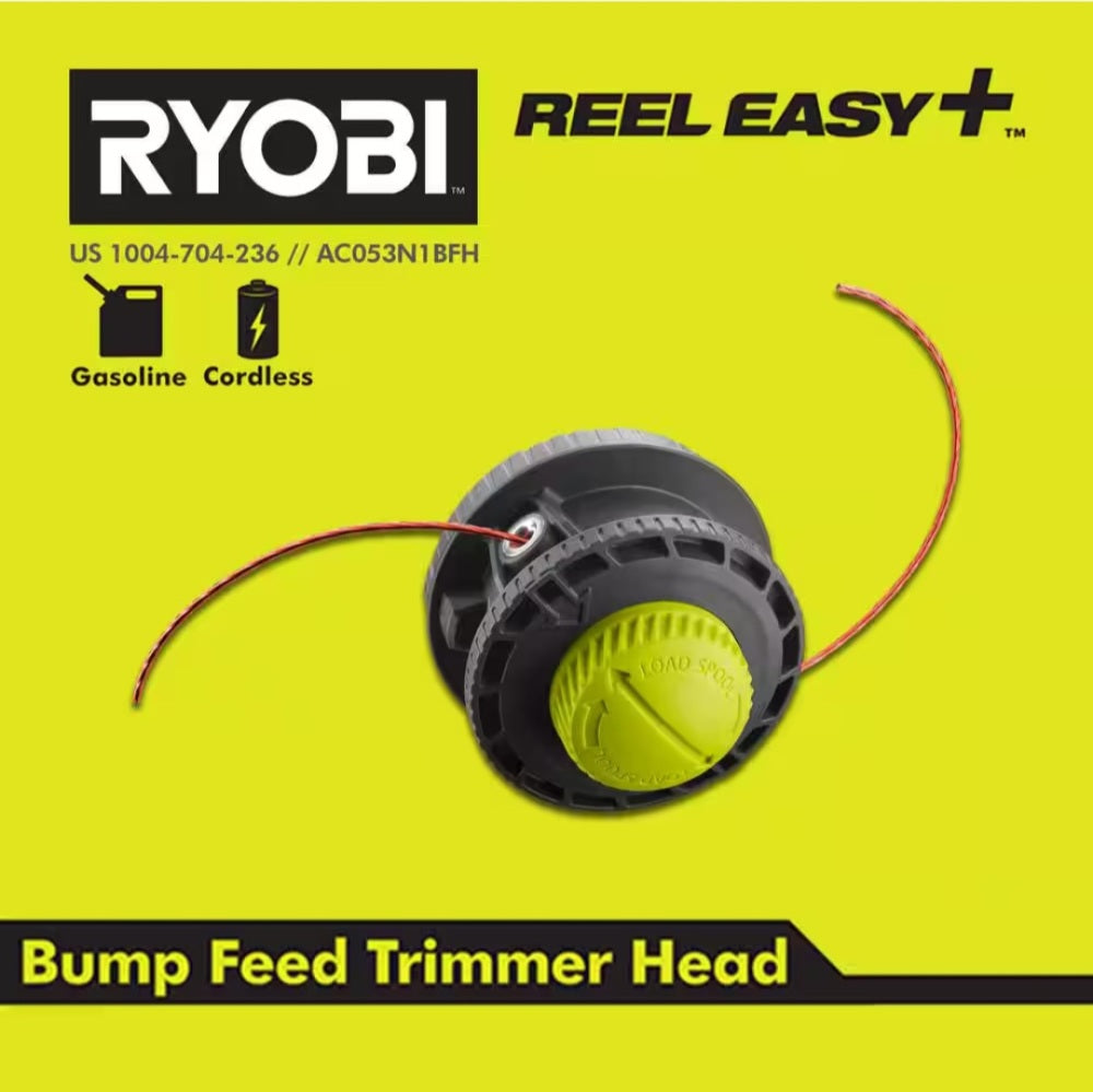 Reel Easy + Bump Feed String Head With Speed Winder