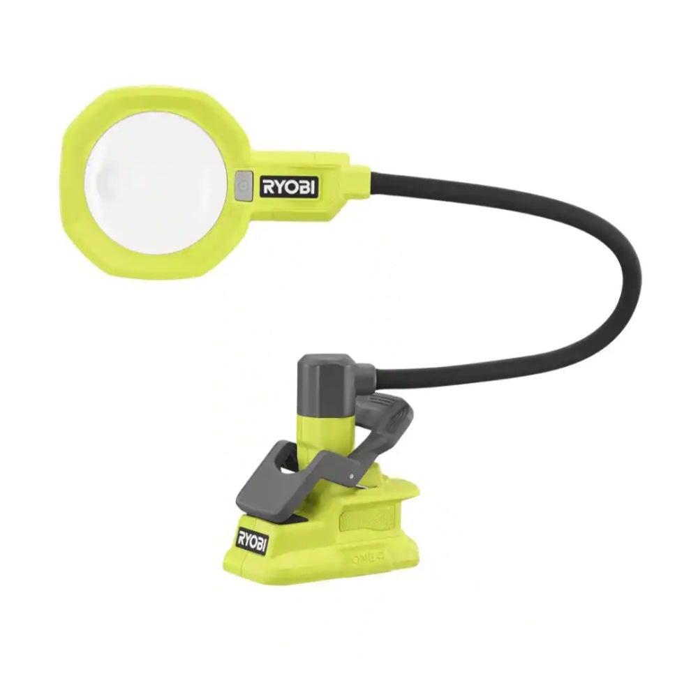 One + 18V Led Magnifying Clam Light (Tool Only)