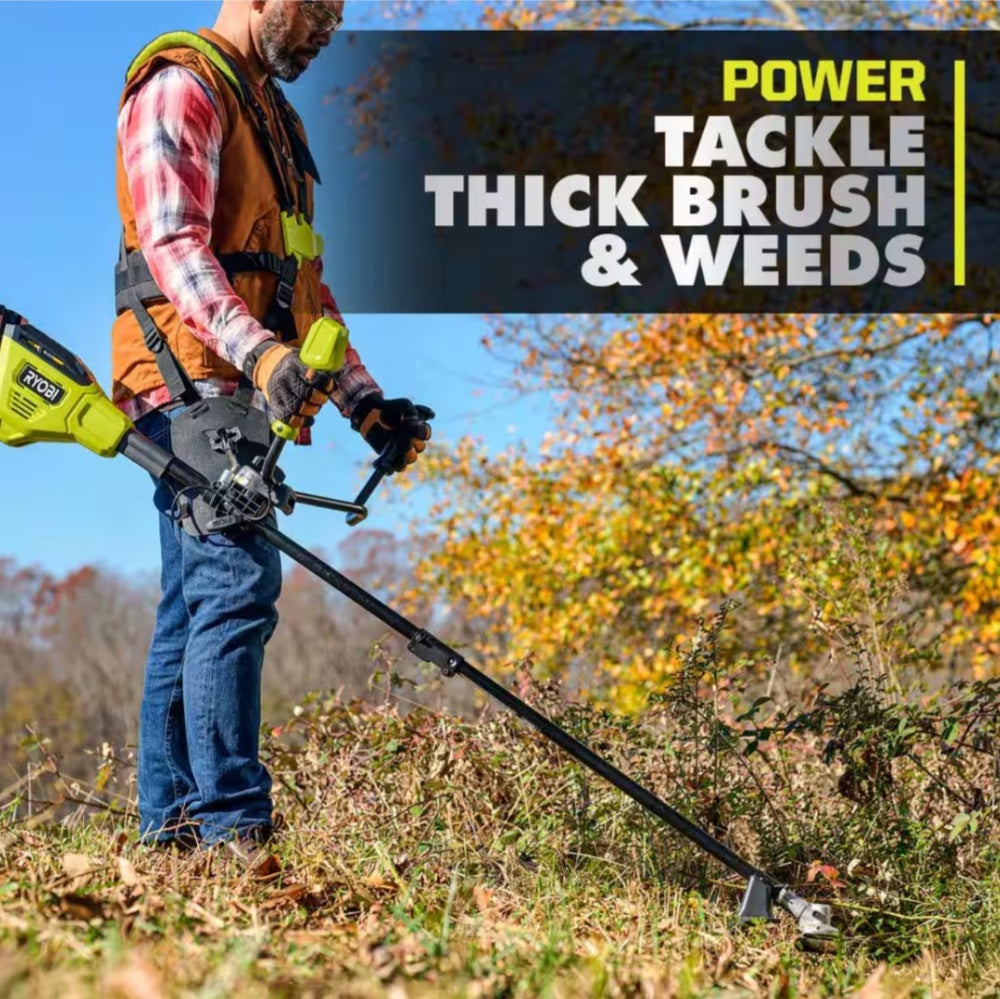 40V HP Brushless Bike Handle Brush Cutter (Tool Only)