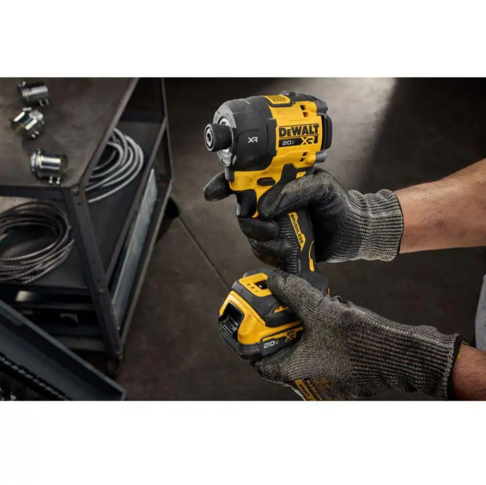 20V MAX XR Brushless Cordless 1/4 in. Quiet Hydraulic impact  Driver