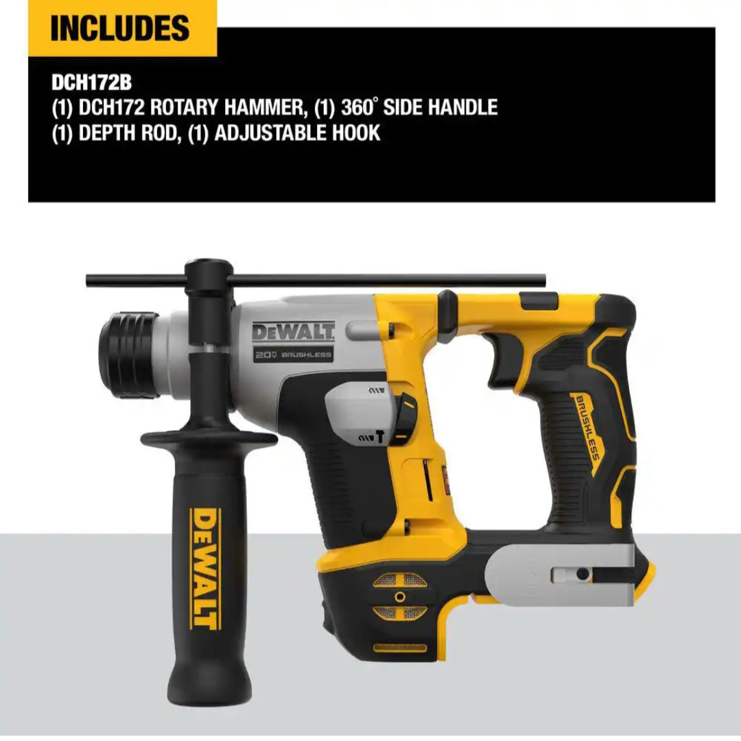 20V MAX Cordless Brushless Ultra-Compact 5/8 Rotary Hammer