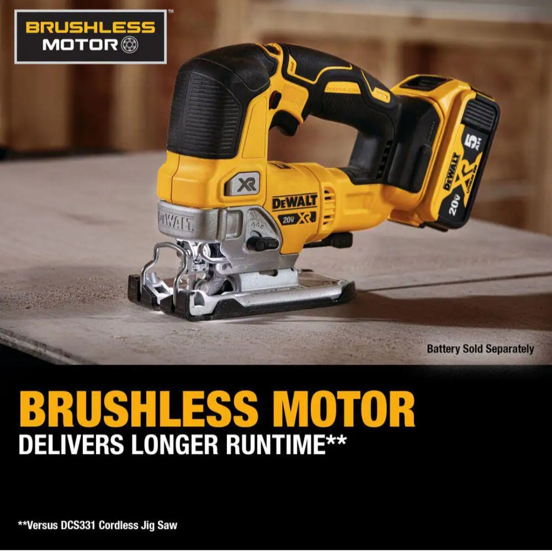 20V MAX XR Cordless Brushless Jigsaw (Tool Only)