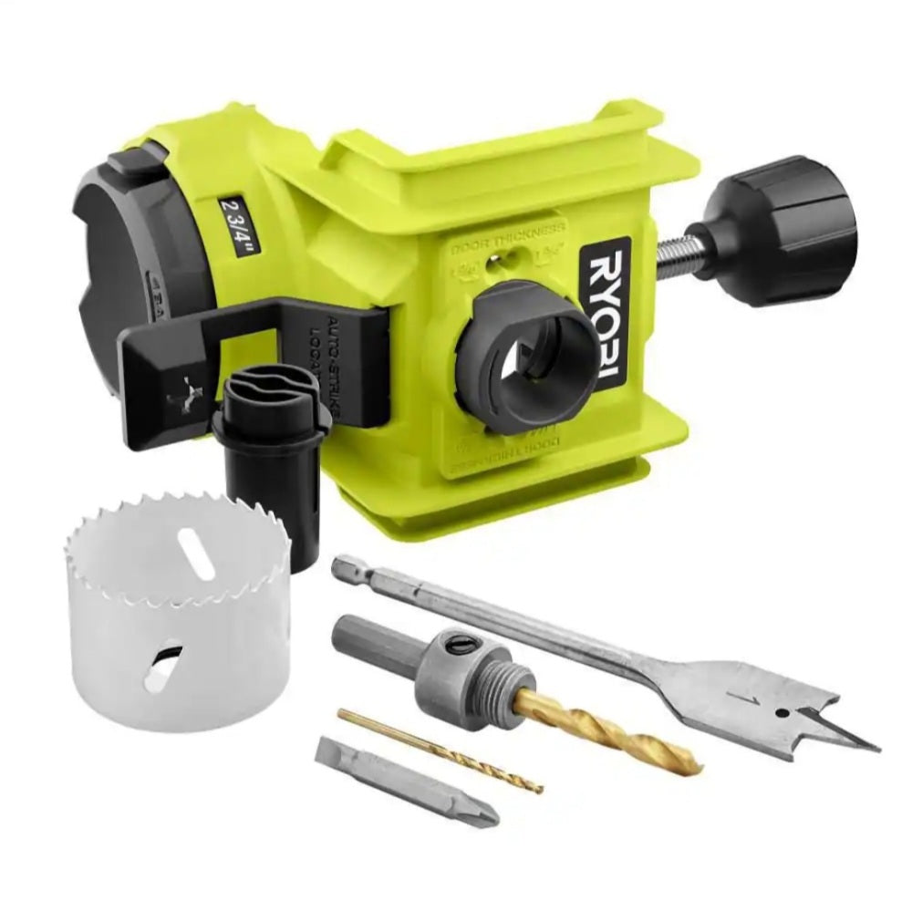 Wood/Metal Door Lock Installation Kit With i-Metal Hole