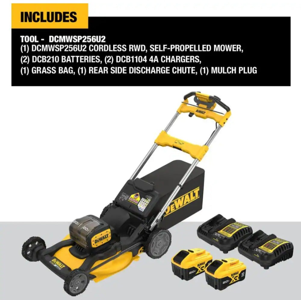 2x20V MAX 21 in. Cordless Battery