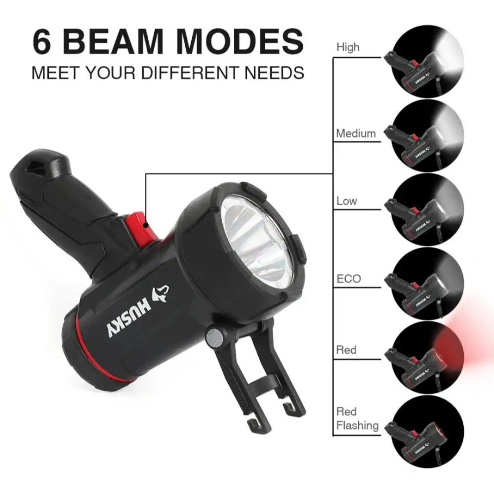 2500 Lumens Dual Power Floating Rechargeable Spotlight