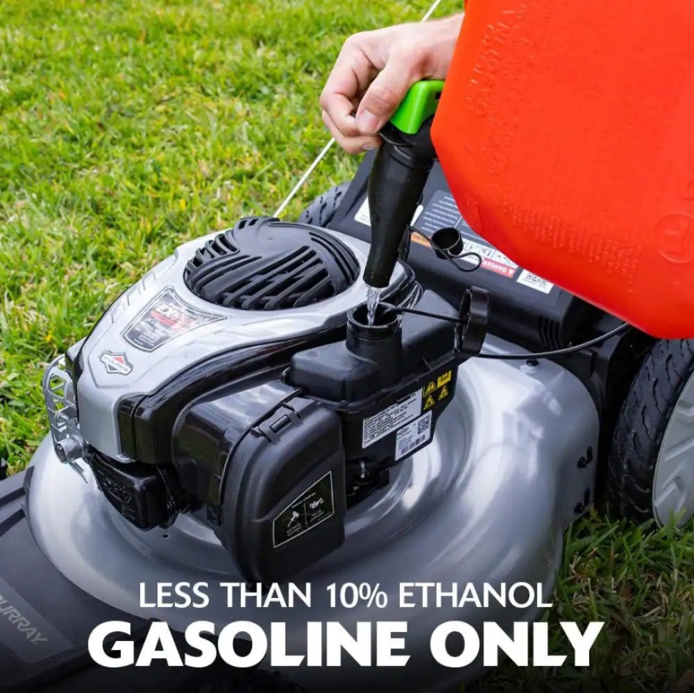 21 in. 140cc Briggs and Stratton walk behind Gas Push Lawn Mower