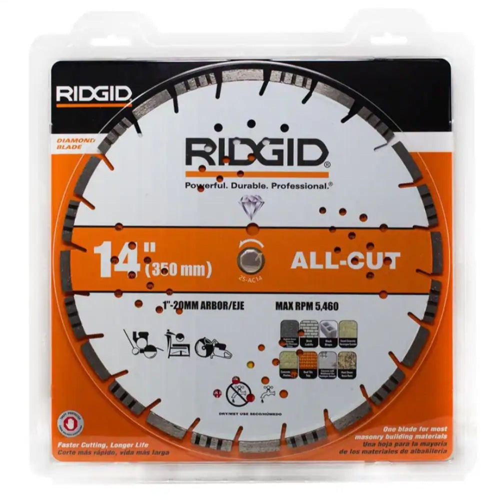 14 in. ALL-Cut Segmented Rim Diamond Saw Blade