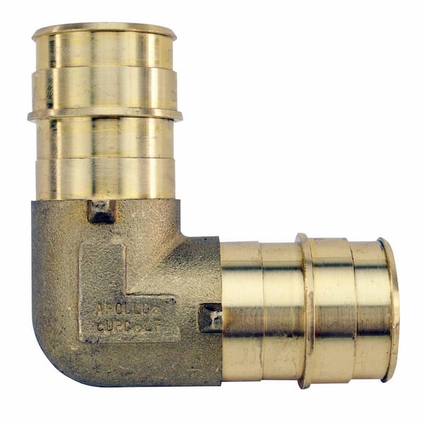 1 in. Brass PEX-A Expansion Barb 90-Degree Elbow (EPXE11)