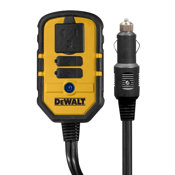 140-Watt Portable Car Power Inverter with Dual USB Ports (DXAEP140)