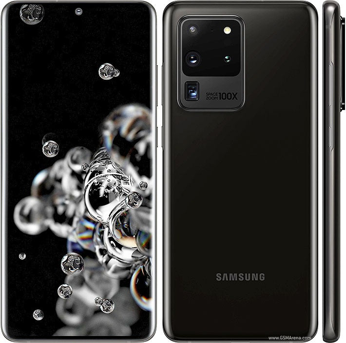 Samsung Galaxy S20 Ultra 5G  12GB RAM 128GB - Black - T-Mobile - Pristine Condition